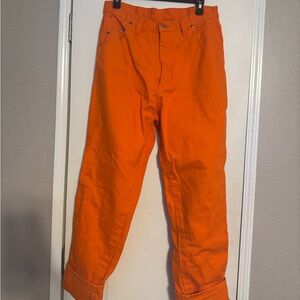 Vintage Wrangler Orange High-Waist Pants